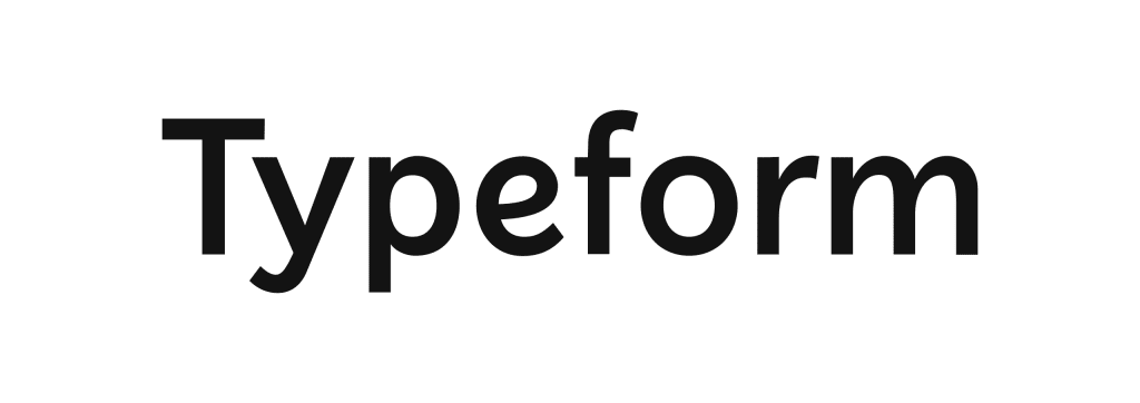 Logo de la herramienta Typeform que sirve para hacer estudios del mercado